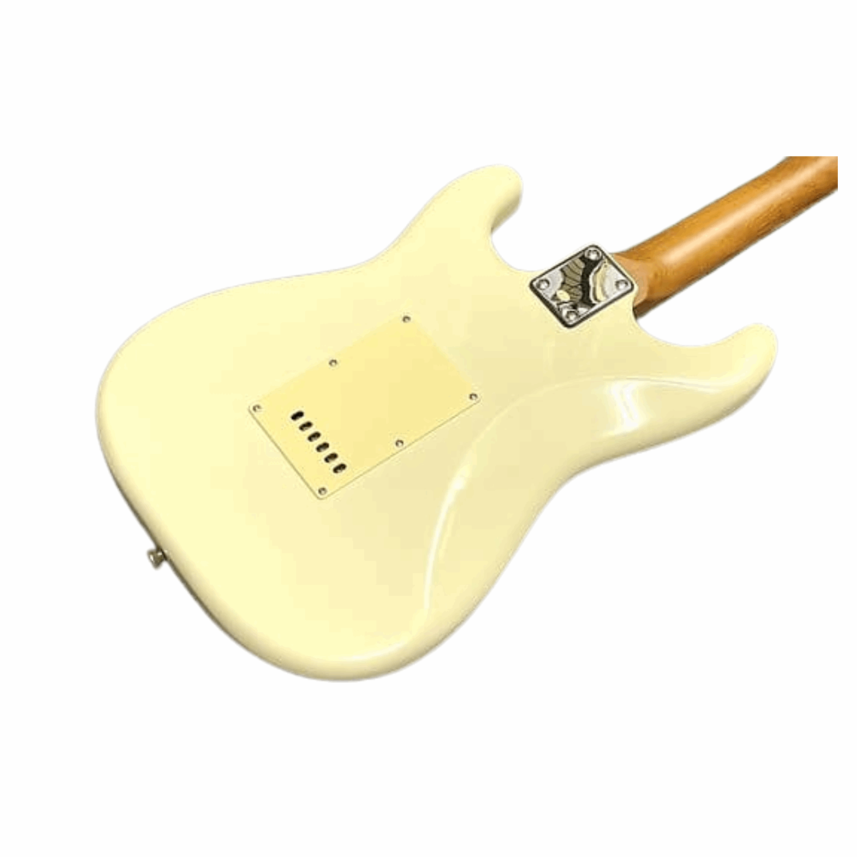 Bacchus Bst-3-rsm/m-owh Universe Series Roasted Maple Electric Guitar, Olympic White With Bag