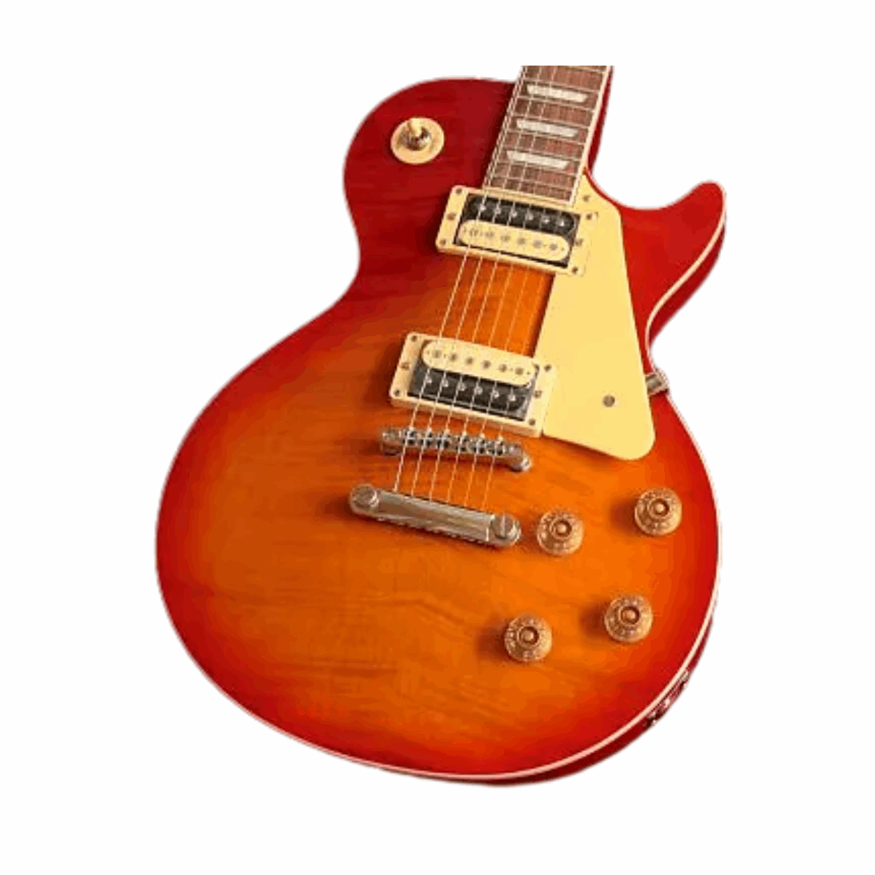 Bacchus Blp-fmh/r Cs Universe Series Electric Guitar, Cherry Sunburst With Bag