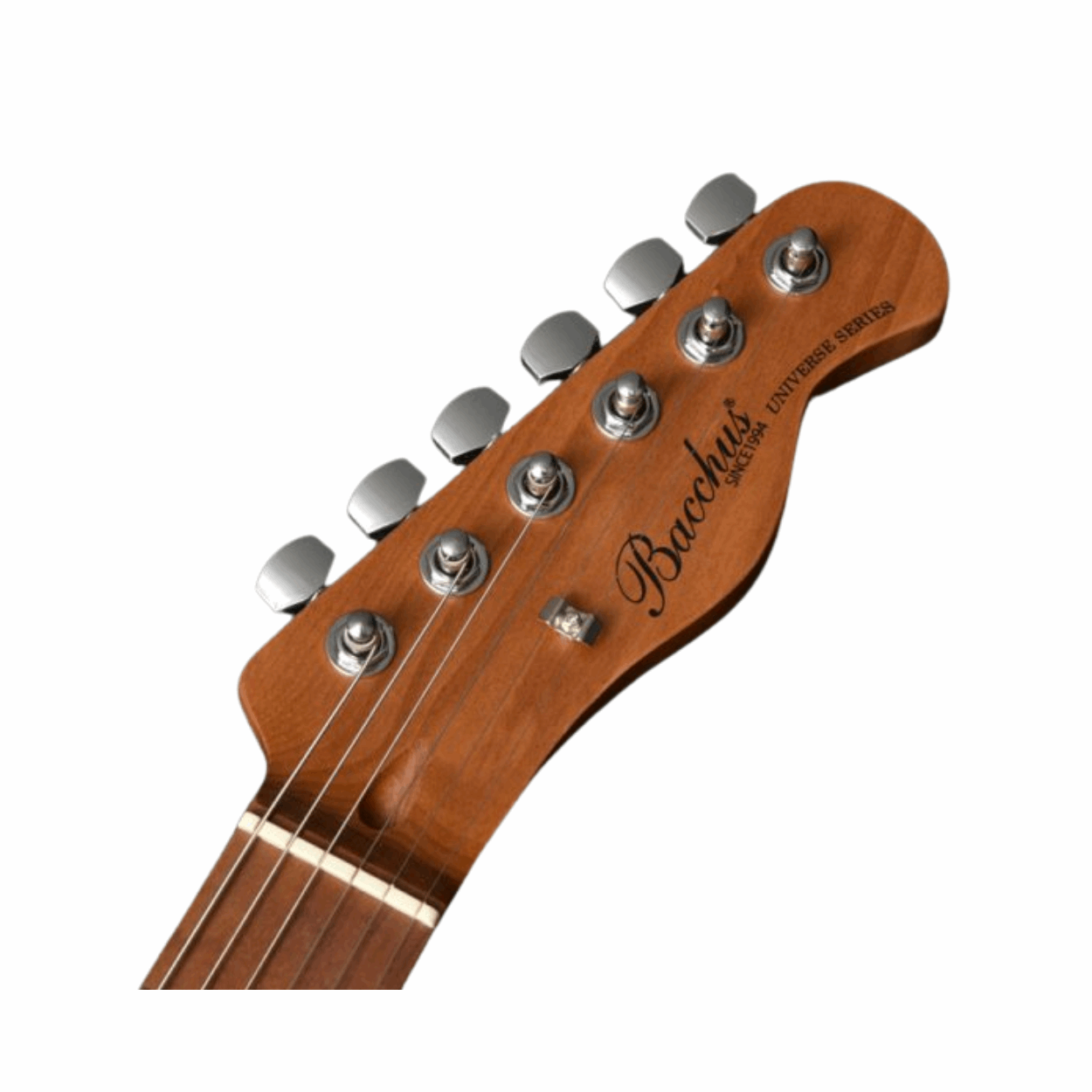 Bacchus Bte-2-rsm/m-sob Universe Series Roasted Maple Electric Guitar, Pastel Sonic Blue With Bag