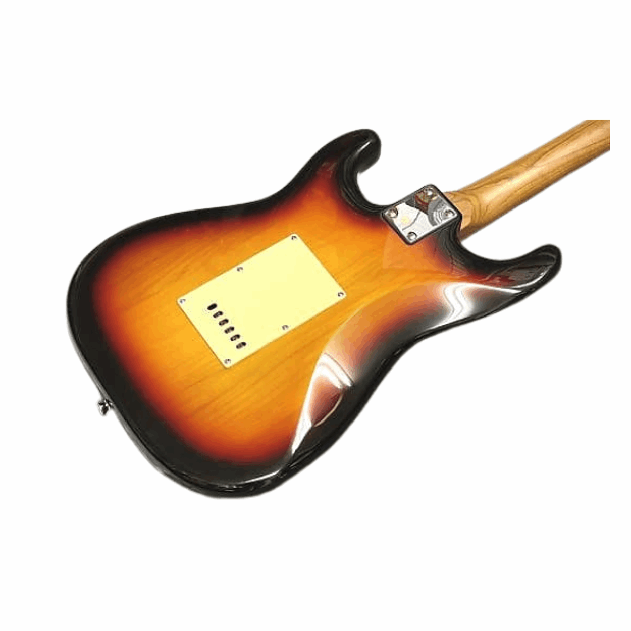 Bacchus Bst-1-rsm/m-3ts Universe Series Roasted Maple Electric Guitar, 3 Tone Sunburst With Bag
