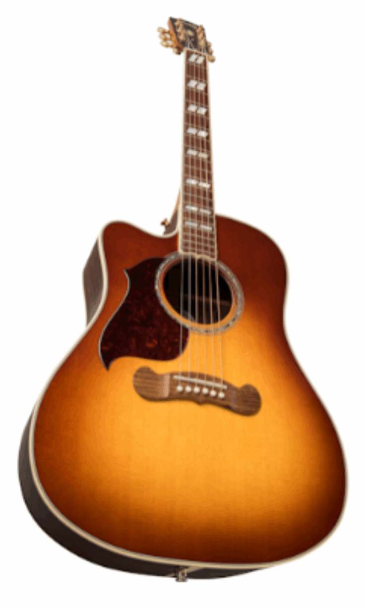 Gibson Songwriter Standard EC Rosewood (Left-handed)  Acoustic Guitar, Rosewood Burst (SSSCRBG19L)