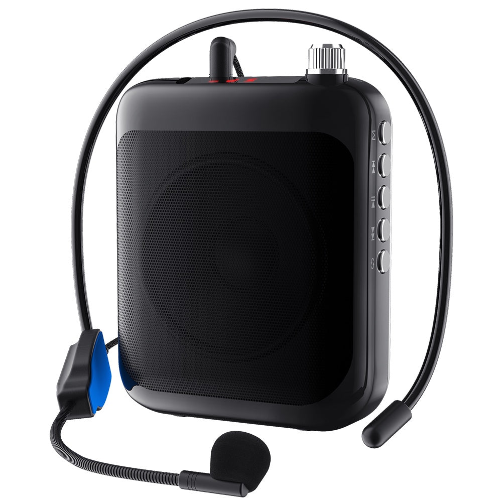Maono AU-C01 Portable Voice Amplifier with
Waistband and LED Display