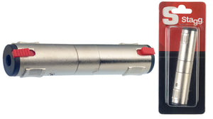 Stagg AC-PFPFS-LH 1/4 Female Stereo Coupler |  STAGG |  CABLES |  Zoso Music