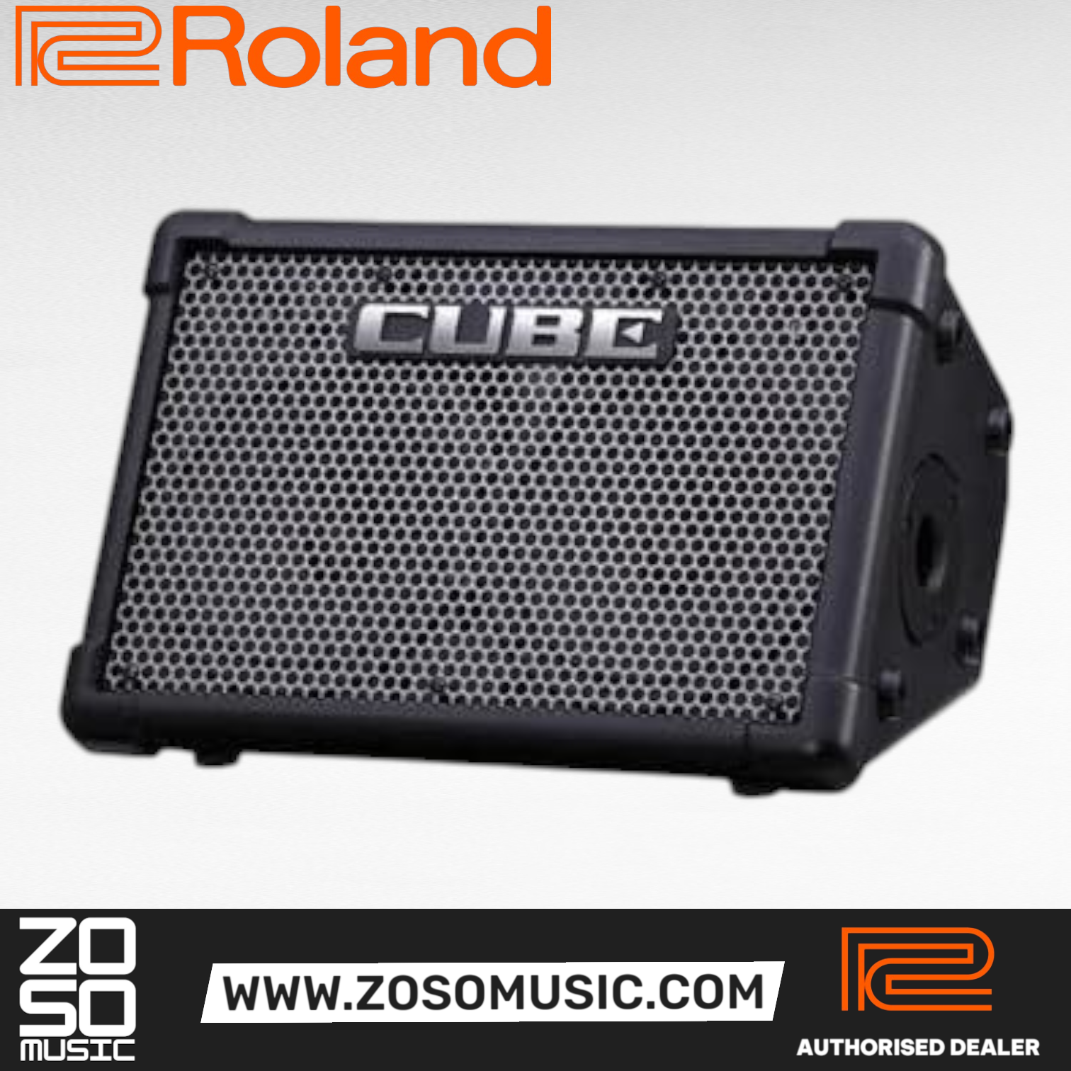 Roland CUBE Street EX 50-watt 2x8 Battery Powered Combo Amplifier |  ROLAND |  AMPLIFIER-CABINET |  Zoso Music