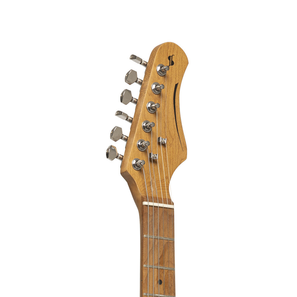 Stagg SES-55 Series 55 Electric Guitar - Black - Zoso Music