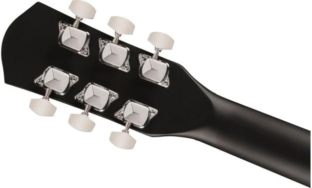 Fender FA-25 Dreadnought Acoustic Guitar, Black