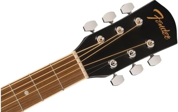 Fender FA-25 Dreadnought Acoustic Guitar, Black