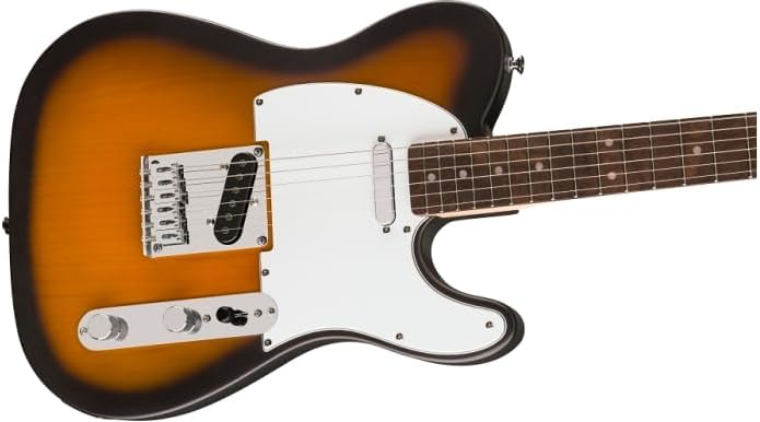 Squier Debut Series Telecaster Electric Guitar, Laurel FB, 2-Colour Sunburst |  SQUIER BY FENDER |  ELECTRIC GUITAR |  Zoso Music