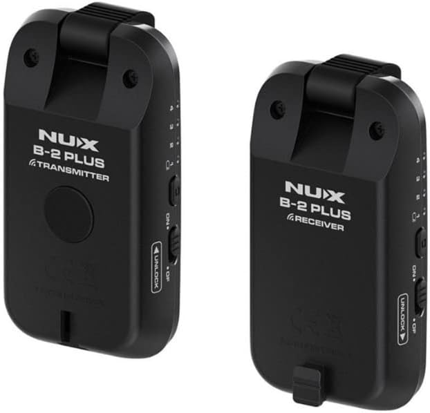 Nux B-2 Plus 2.4ghz Guitar And Bass Wireless System |  NUX |  GUITAR & BASS ACCESSORIES |  Zoso Music