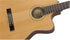 Fender Cn-140sce Nylon Classical Guitar With Case, Walnut Fb, Natural