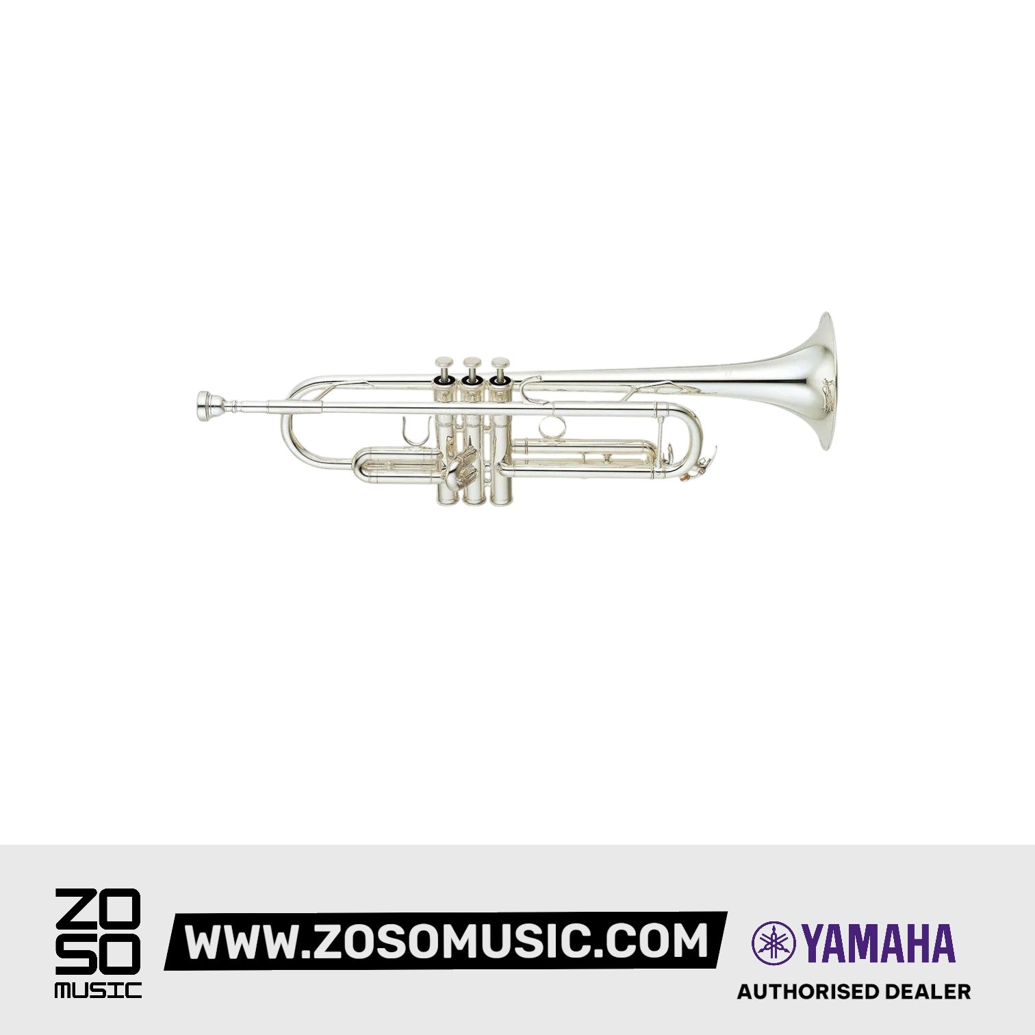 Yamaha YTR-6335S Series Bb Trumpet Silver | Zoso Music Sdn Bhd