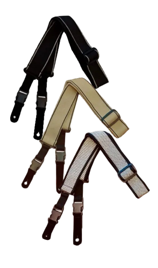 Sqoe JTBD-025 Cliplock Cotton Guitar Strap | Zoso Music Sdn Bhd