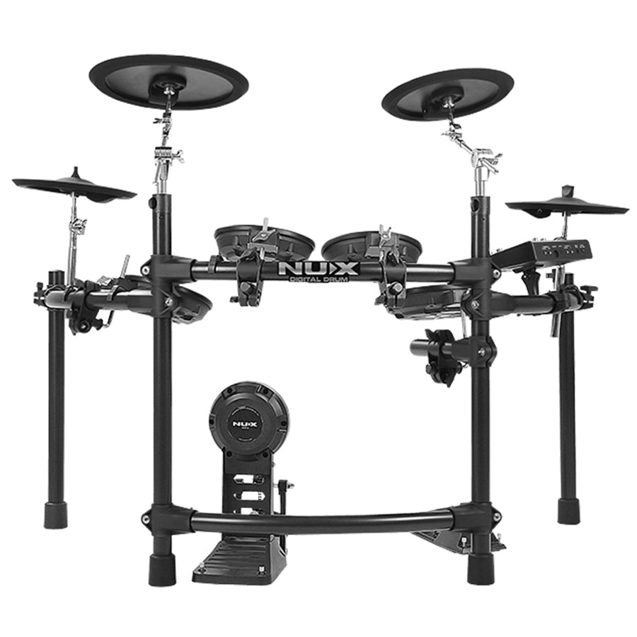 NUX DM-7 5-Piece Digital Electronic Drum Set With Mesh Head