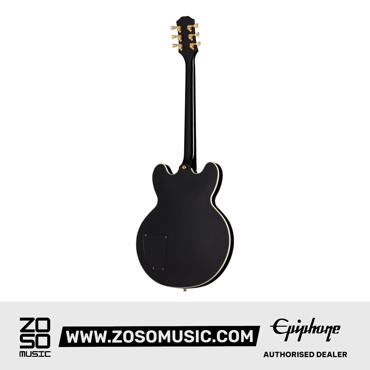 Epiphone IGBBKEBGH3 B.B. King Lucille Semi-hollowbody Electric Guitar - Ebony |  EPIPHONE |  ELECTRIC GUITAR |  Zoso Music