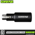 Zoso Music Shure MVX2U Gen 2 compact black XLR to USB digital audio interface for streaming and podcasting