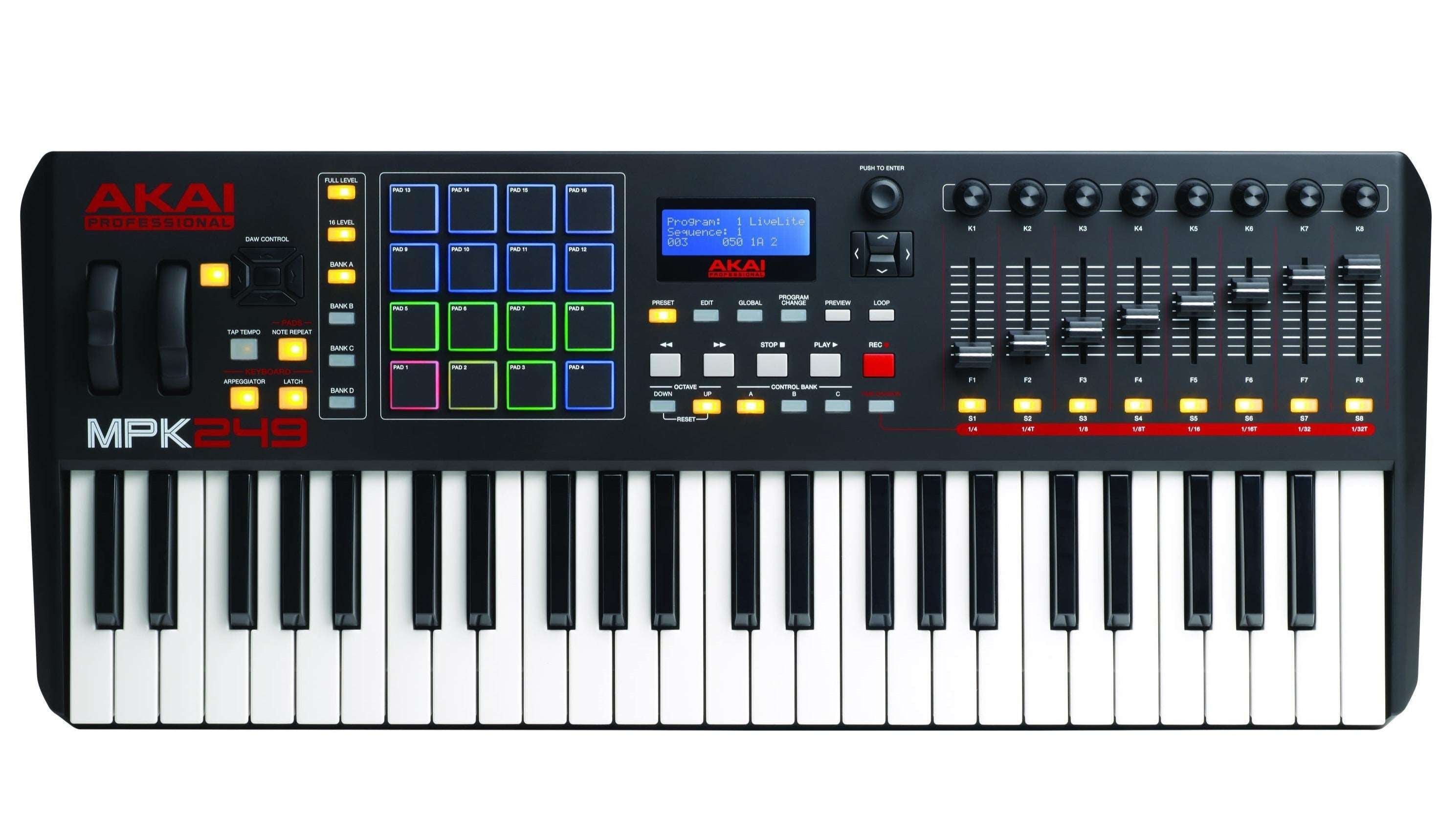 Akai Professional MPK249 Performance Keyboard Controller | AKAI PROFESSIONAL , Zoso Music