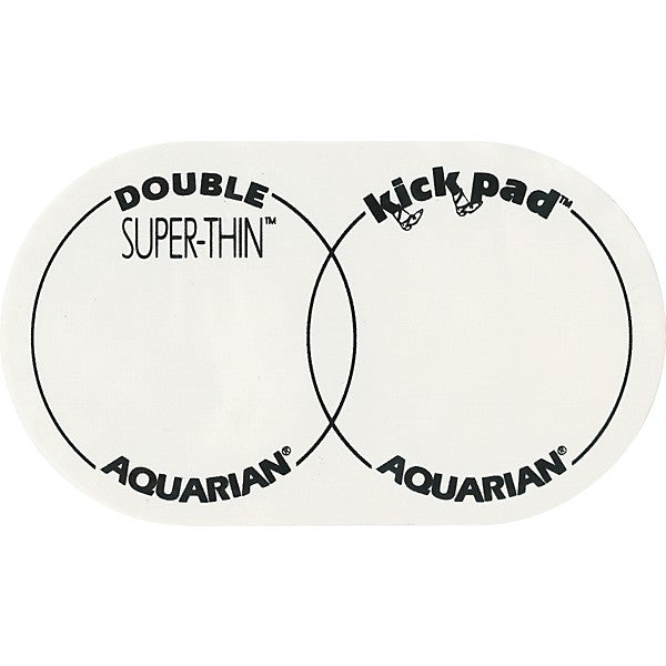 Aquarian STKP2 Drumheads Super-Thin Kick Pad - Double |  AQUARIAN |  DRUM HEAD |  Zoso Music
