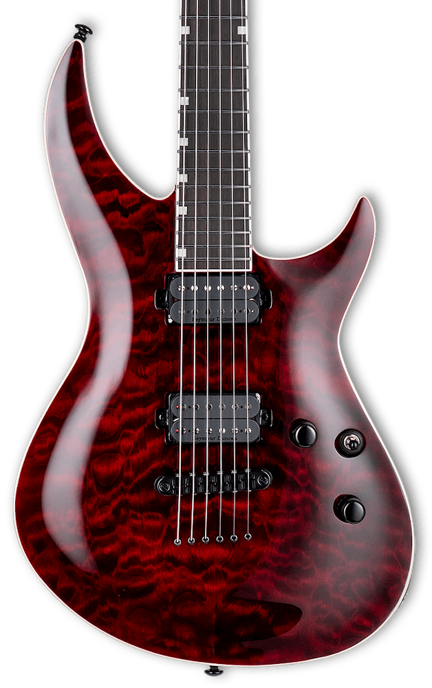 ESP LTD H3-1000 Electric Guitar - Black Cherry Zoso Music