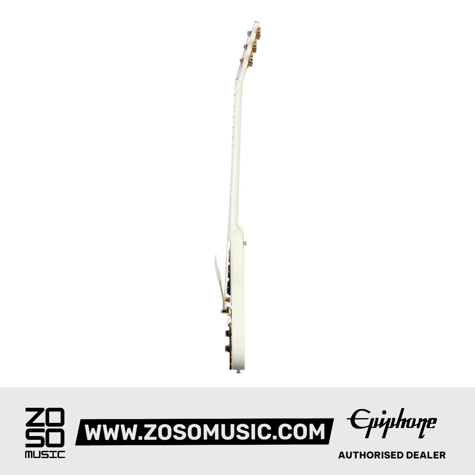 (Epiphone Inspired by Gibson Custom) Epiphone ECSGC63CWVGM1 1963 SG Custom Electric Guitar - Classic White |  EPIPHONE |  ELECTRIC GUITAR |  Zoso Music