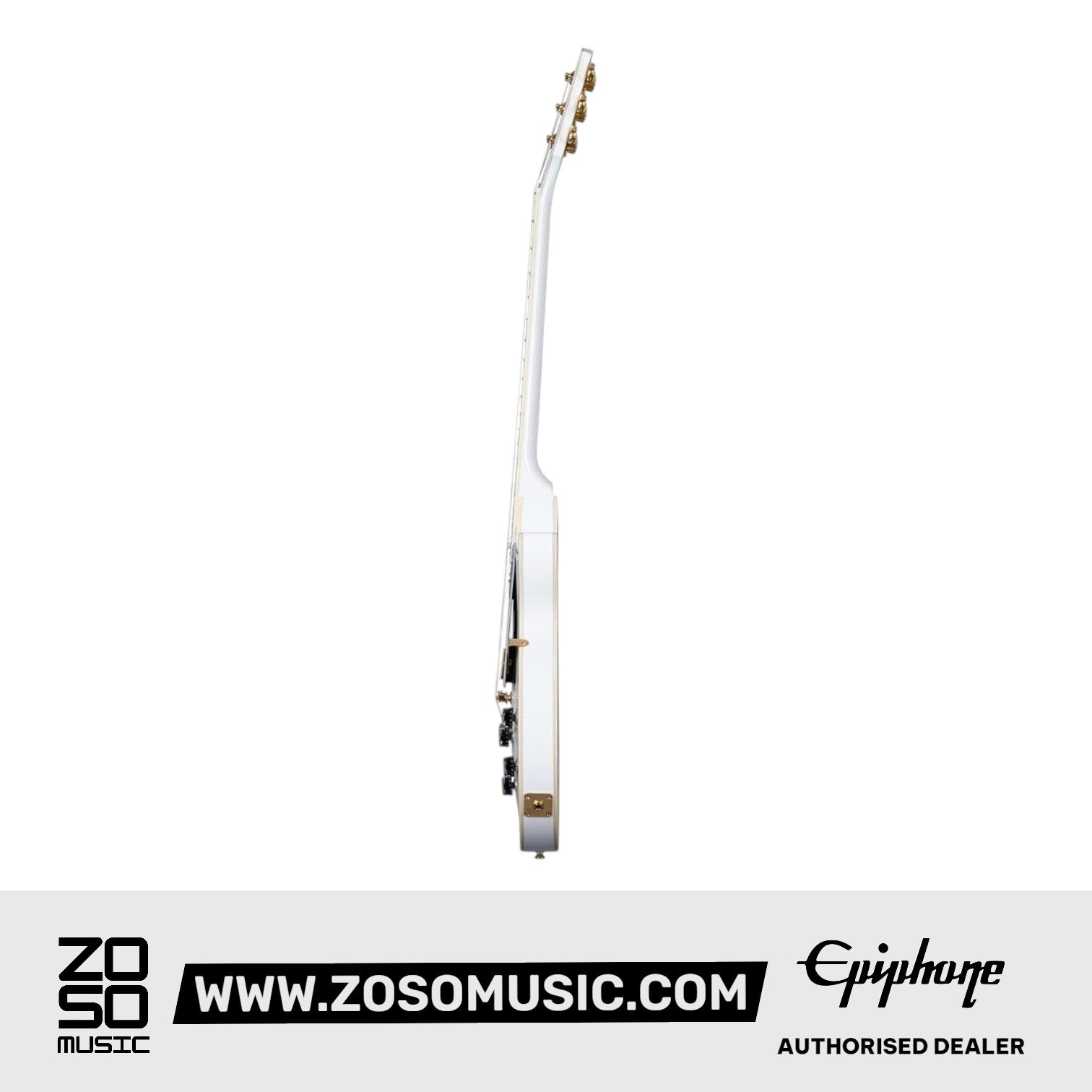 (Epiphone Inspired by Gibson Custom) Epiphone Les Paul Custom Electric Guitar