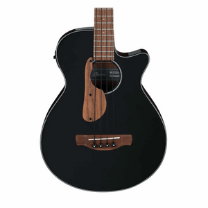 Ibanez AEGB24E-BKH AEG Series Acoustic Electric Bass, Black High Gloss