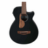 Ibanez AEGB24E-BKH AEG Series Acoustic Electric Bass, Black High Gloss