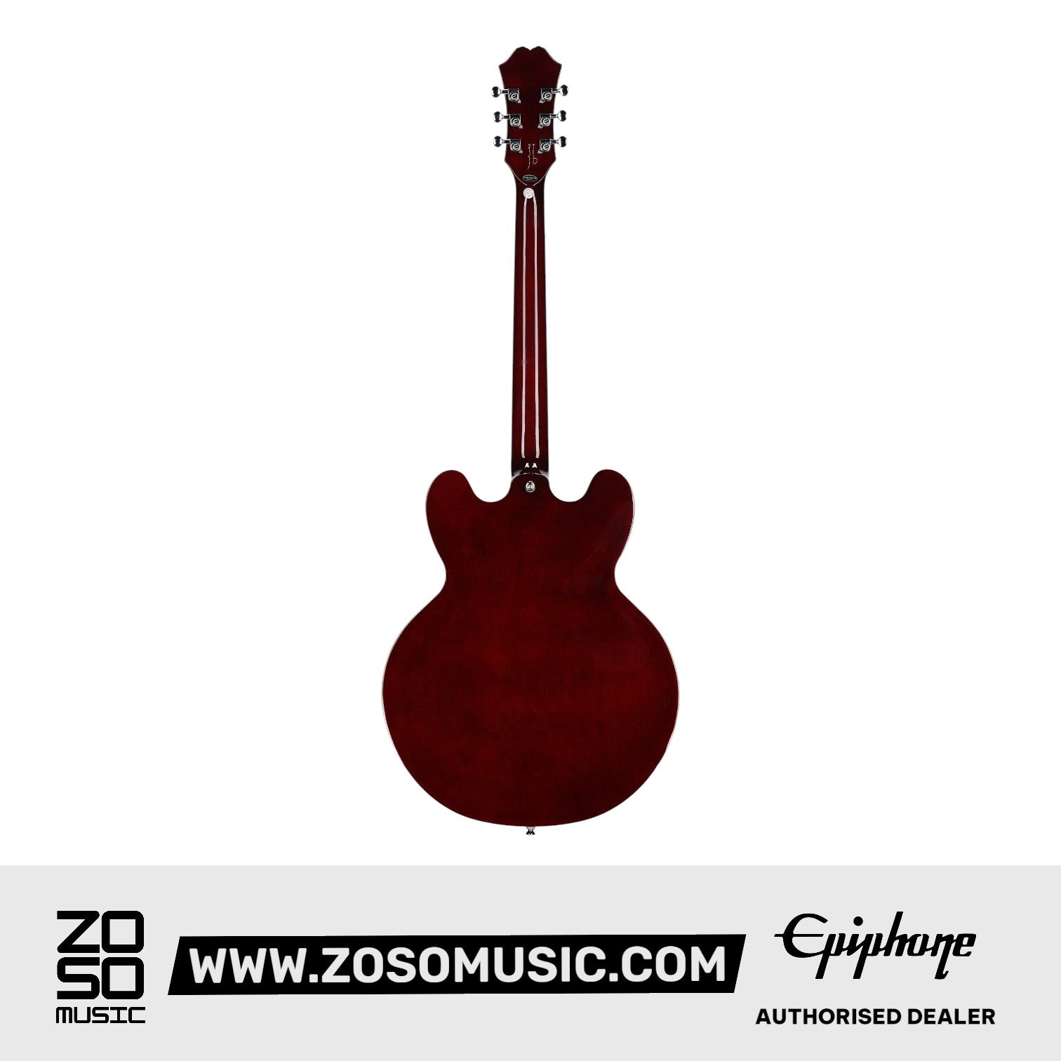 Epiphone EONGRDWRNH1 Noel Gallagher Riviera Semi Hollow Electric Guitar - Dark Red Wine |  EPIPHONE |  ELECTRIC GUITAR |  Zoso Music