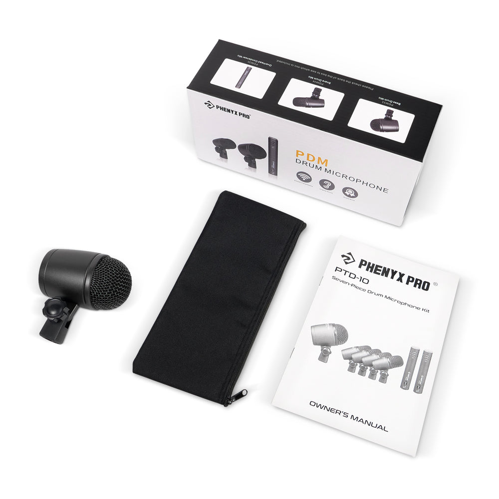 Phenyx Pro PDM33 Bass/Kick Drum Microphone