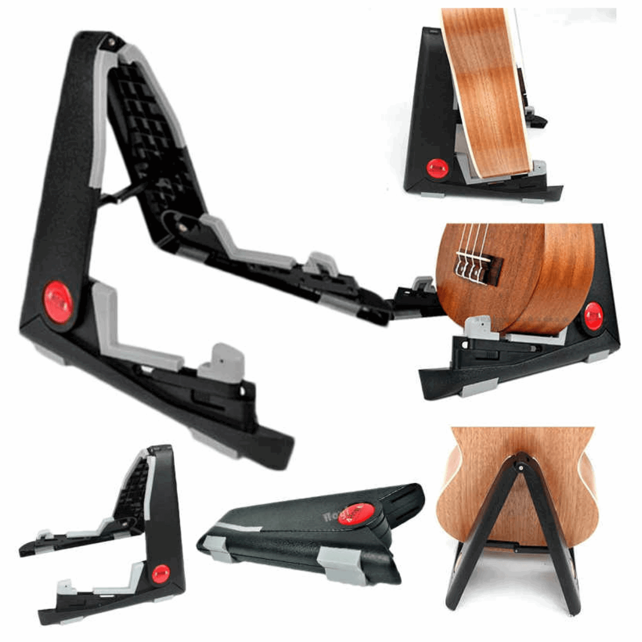 Aroma AGS01 Universal Portable Foldable Guitar Stand | Zoso Music