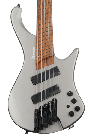 Ibanez Bass Workshop EHB1005SMS Bass Guitar - Metallic Gray Matte | Zoso Music Sdn Bhd