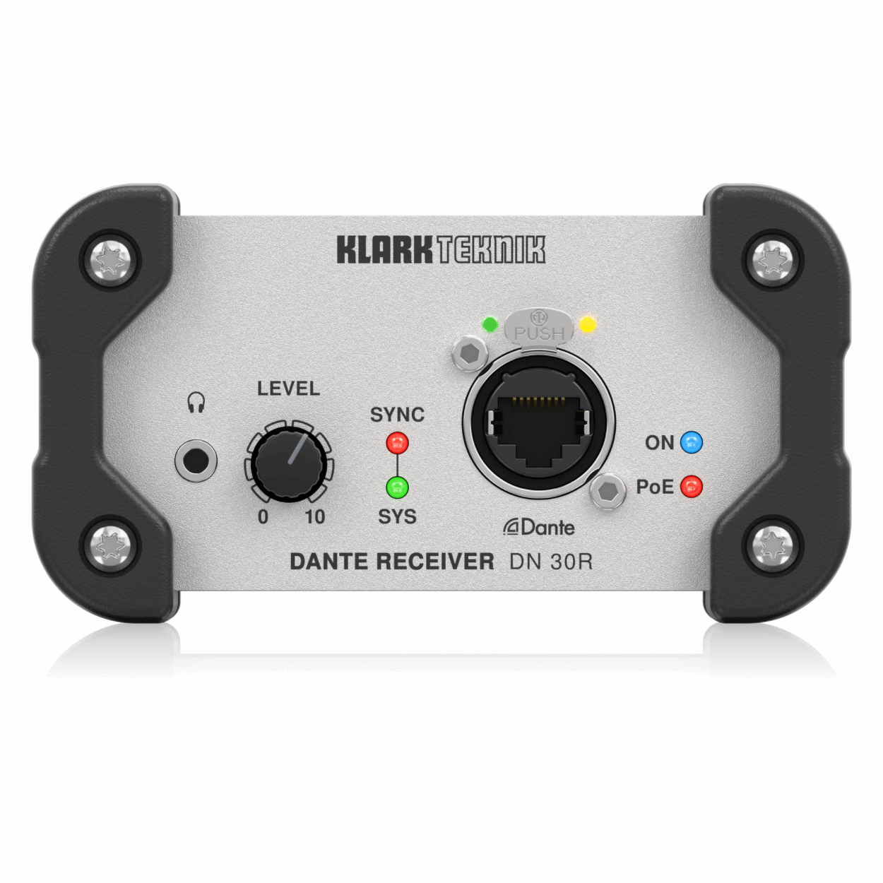 KLARK TEKNIK DN 30R 2-CHANNEL DANTE AUDIO RECEIVER