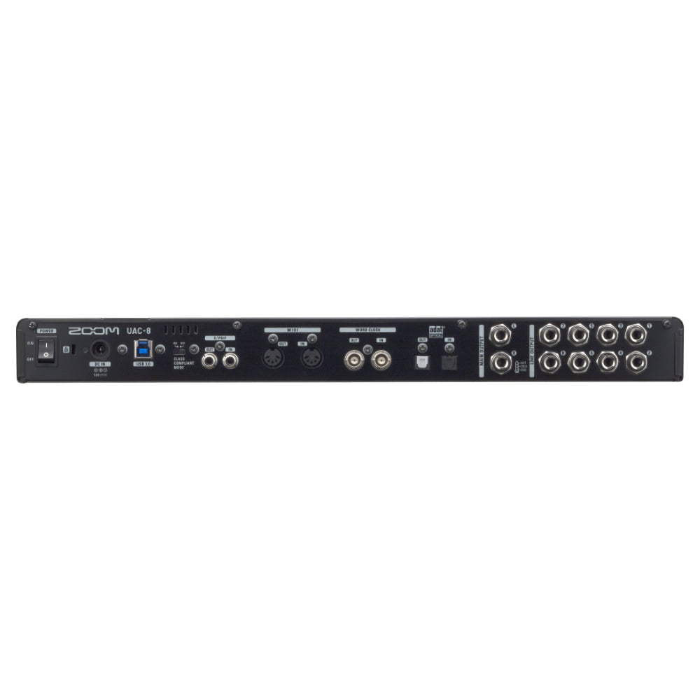 Zoom UAC- 8 Rear View Zoso Nusic 