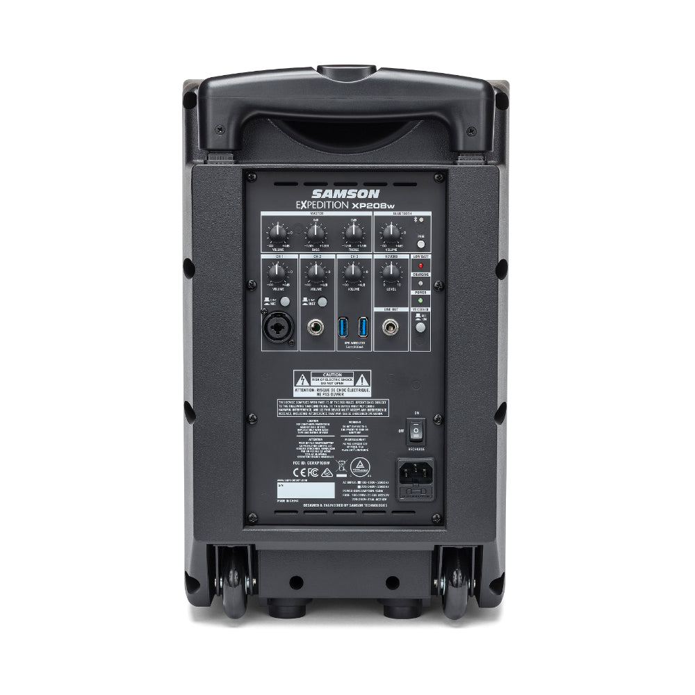 Samson Expedition XP208w Rear View Zoso Music 