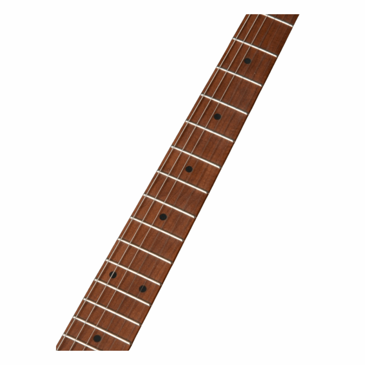Bacchus Bte-1-rsm/m-blk Universe Series Roasted Maple Electric Guitar, Black With Bag