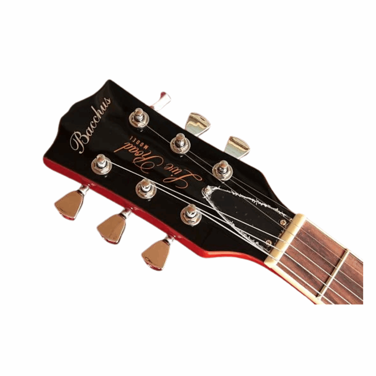 Bacchus Blp-fmh/r Cs Universe Series Electric Guitar, Cherry Sunburst With Bag