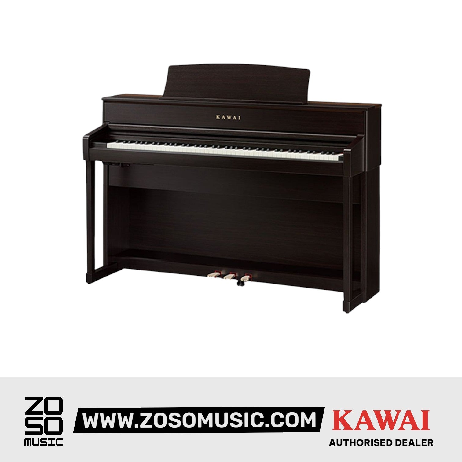 Kawai CA701 88-key Digital Piano - Premium Rosewood |  KAWAI |  PIANO-DIGITAL |  Zoso Music