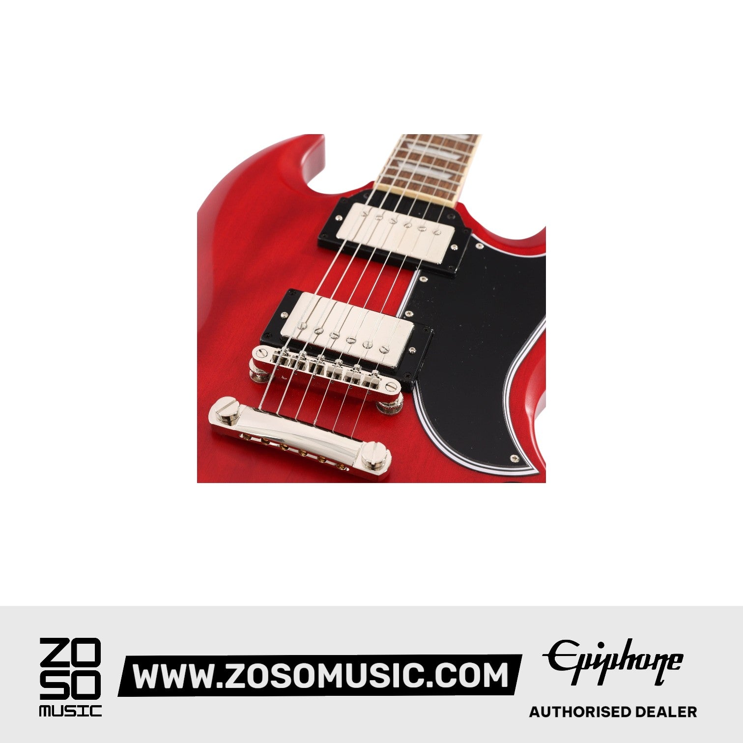 Epiphone EIGC61SGACHNH1 1961 Les Paul SG Standard Electric Guitar - Aged 60s Cherry |  EPIPHONE |  ELECTRIC GUITAR |  Zoso Music