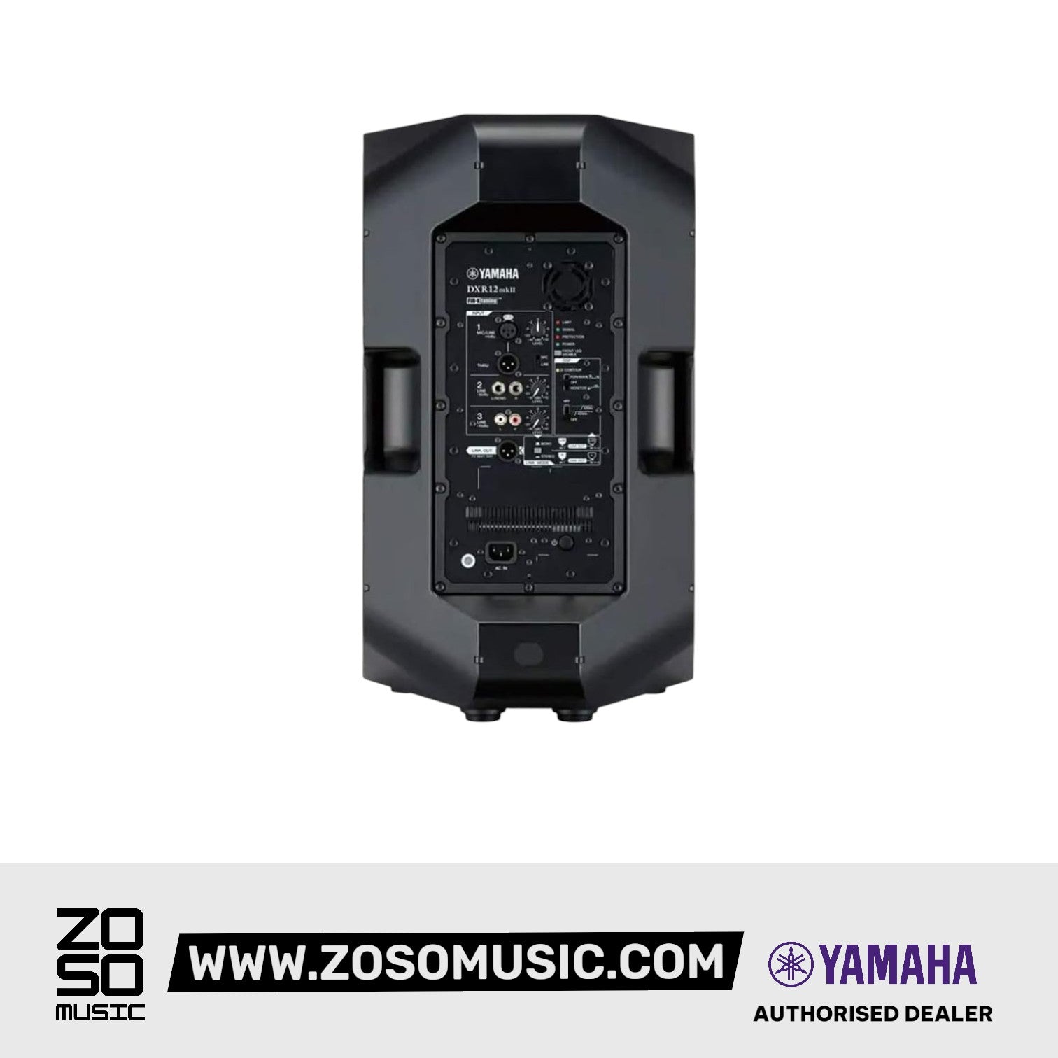 Yamaha DXR12 mkII 1100-Watt 12 inch Powered Speaker |  YAMAHA PRO AUDIO |  POWERED SPEAKER |  Zoso Music