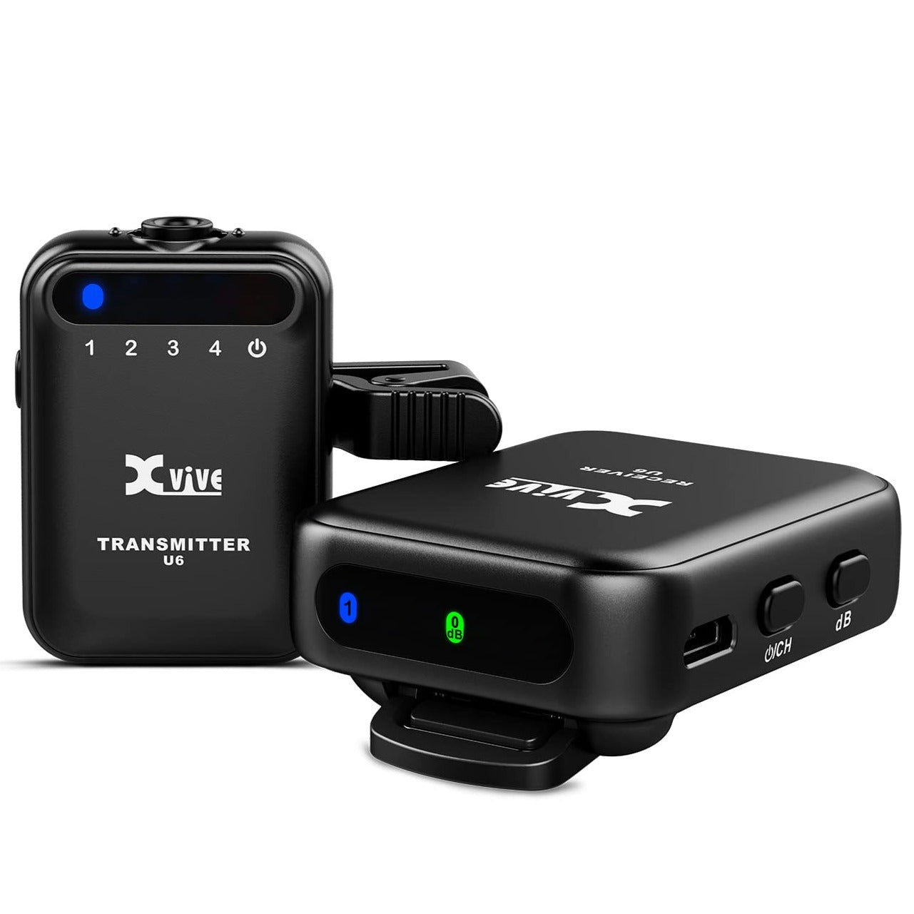 Xvive U6 Compact Wireless Mic System for DSLR Camera | Zoso Music Sdn Bhd