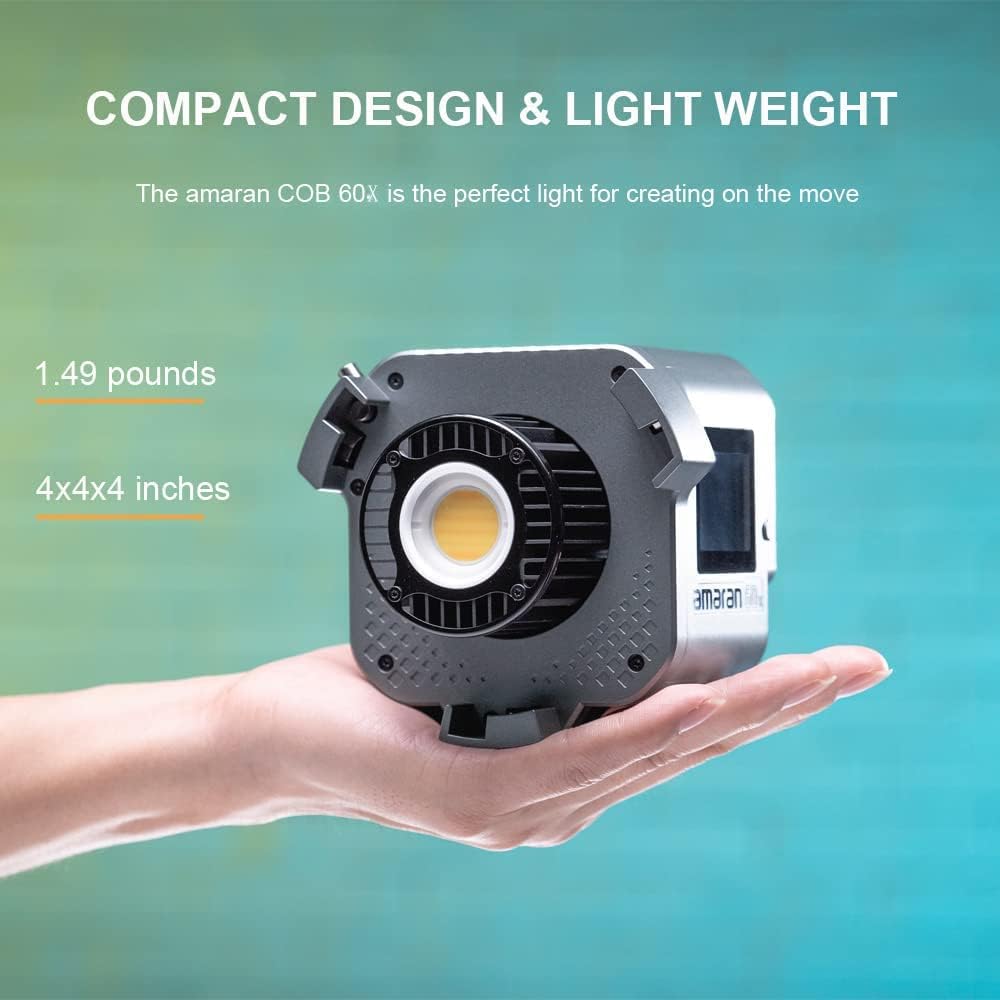 Amaran COB 60x S Bi-Color LED Monolight |  AMARAN |  LIGHTING - STUDIO |  Zoso Music