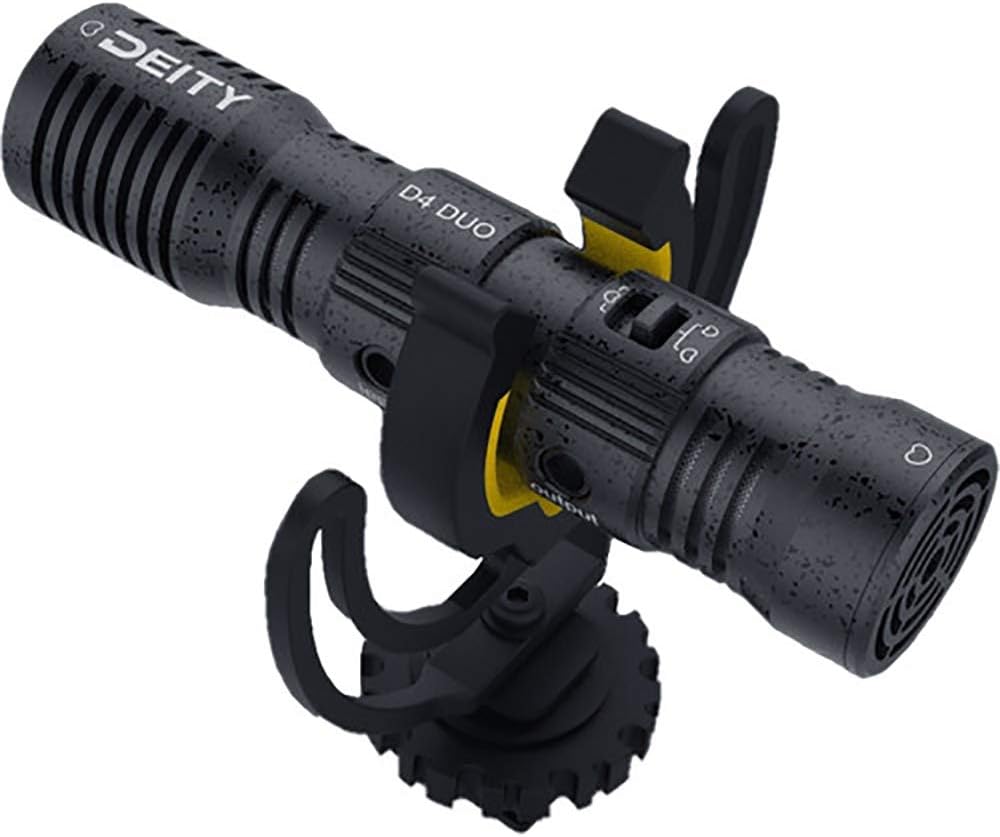 Deity Microphones V-Mic D4 DUO Dual-Capsule Micro Camera-Mount Shotgun Microphone |  DEITY |  MICROPHONE-OTHER |  Zoso Music