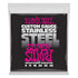 Ernie Ball Super Slinky Stainless Steel Wound Electric Guitar Strings, 9-42 | Zoso Music Sdn Bhd
