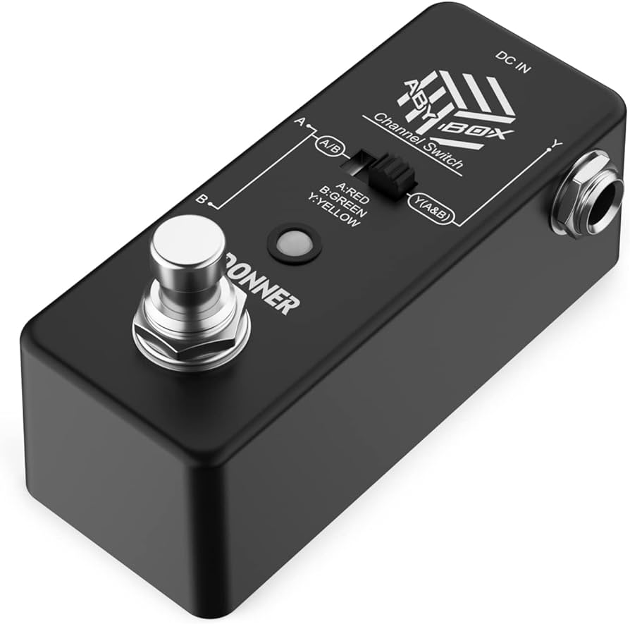 Donner Ec1162 Aby Box Line Selector Ab Switch Mini Guitar Effect Pedal True Bypass |  DONNER |  EFFECTS |  Zoso Music
