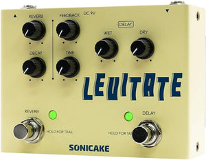 Sonicake QDS-02 Levitate Digital Delay and Reverb 2 in 1 | Zoso Music Sdn Bhd