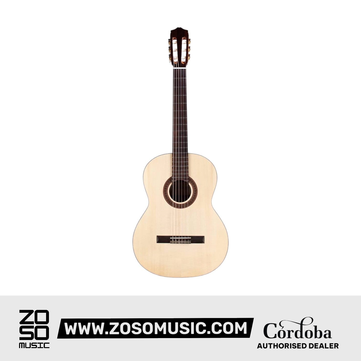 Cordoba Protege C1M 3/4 Size Classical Guitar - Spruce Top, Mahogany Back & Side, Entry Level Best Classical Guitar For Kids 10 - 12 Years Old, Beginners Classical Guitar |  CORDOBA |  CLASSICAL GUITAR |  Zoso Music