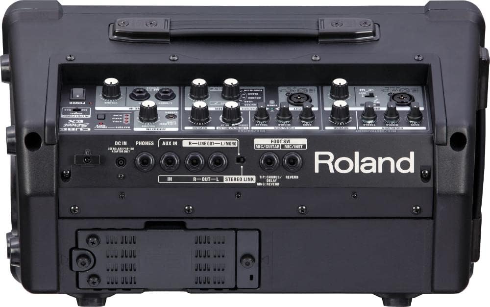Roland CUBE Street EX 50-watt 2x8 Battery Powered Combo Amplifier |  ROLAND |  AMPLIFIER-CABINET |  Zoso Music
