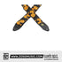 Ernie Ball 5358 Classic Jacquard Guitar Strap, Tangerine Rose |  ERNIE BALL |  STRAP |  Zoso Music