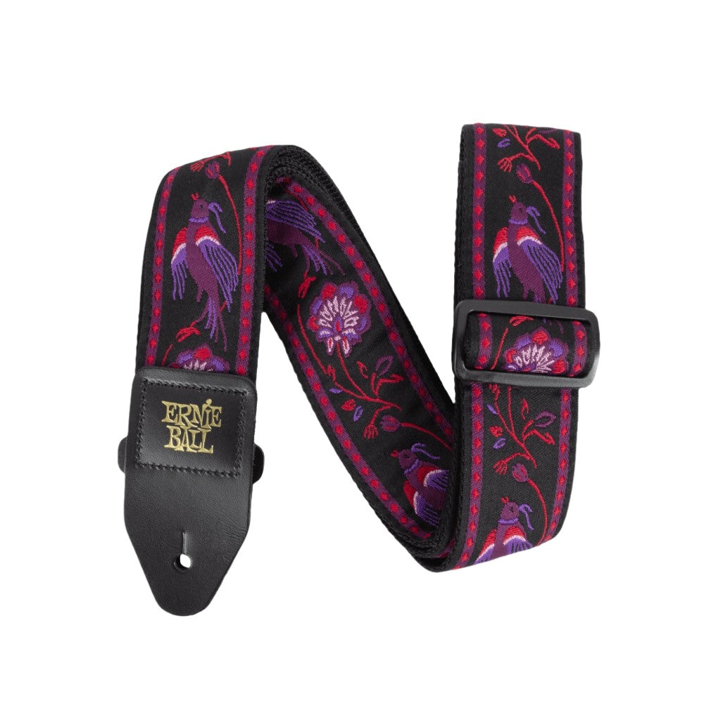 Ernie Ball 5360 Classic Jacquard Guitar Strap, Pleasant Pheasant | Zoso Music Sdn Bhd