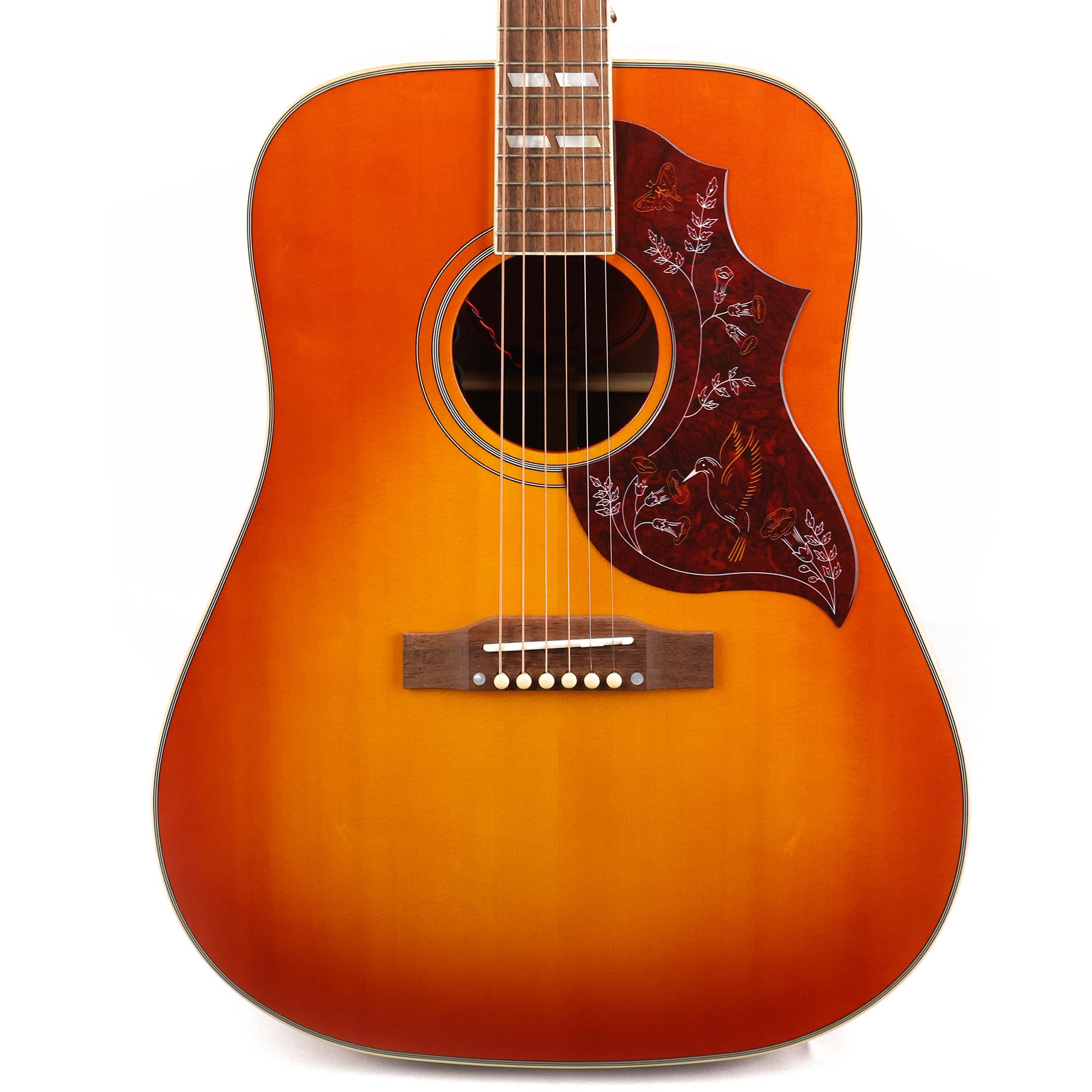 Epiphone IGMTHUMACHGH1 Hummingbird Acoustic Guitar - Aged Cherry Sunburst Gloss
