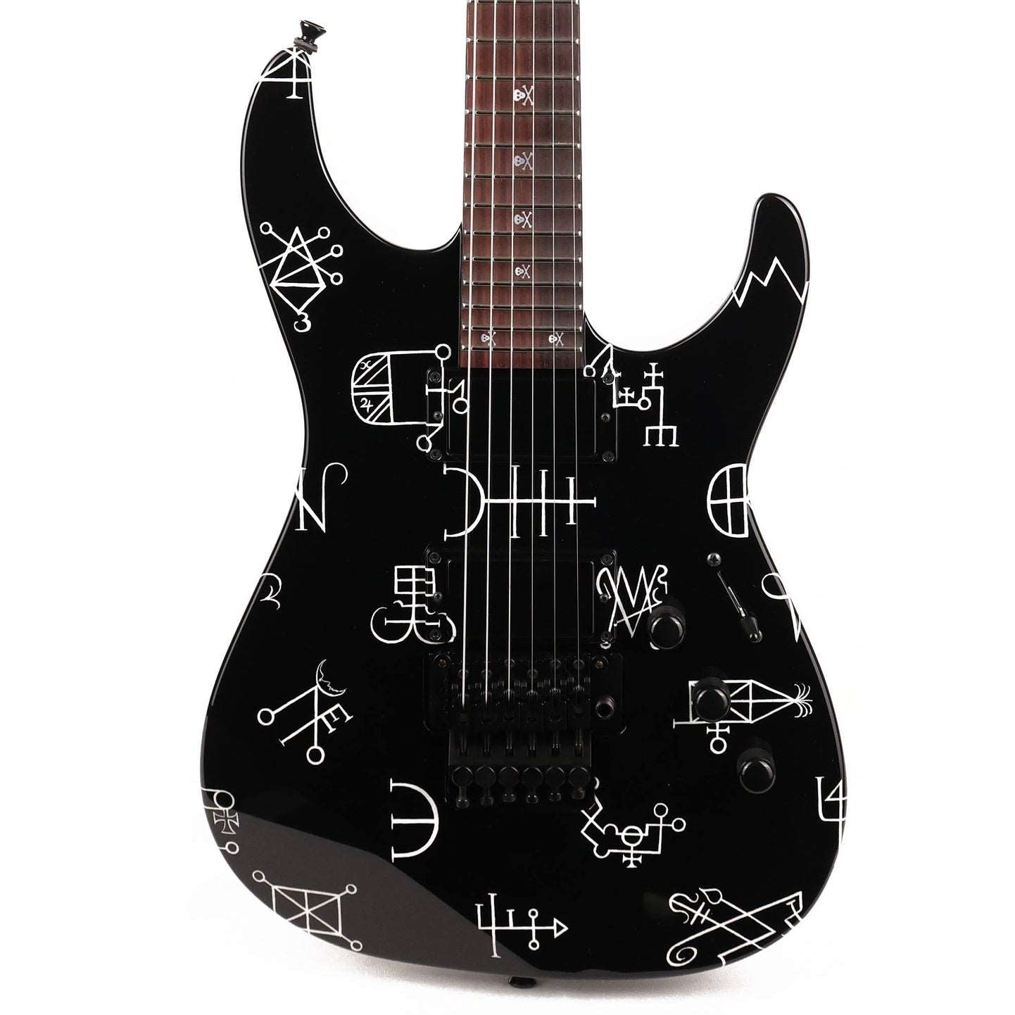 ESP Original KIRK HAMMETT Signature KH-2 DEMONOLOGY - Black [MIJ - Made in Japan] | Zoso Music Sdn Bhd